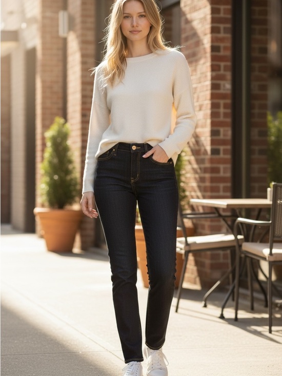 GAP Denim - GAP 1969 Jeans Womens 27 Blue Denim Cotton Blend Always Skinny Five Pockets